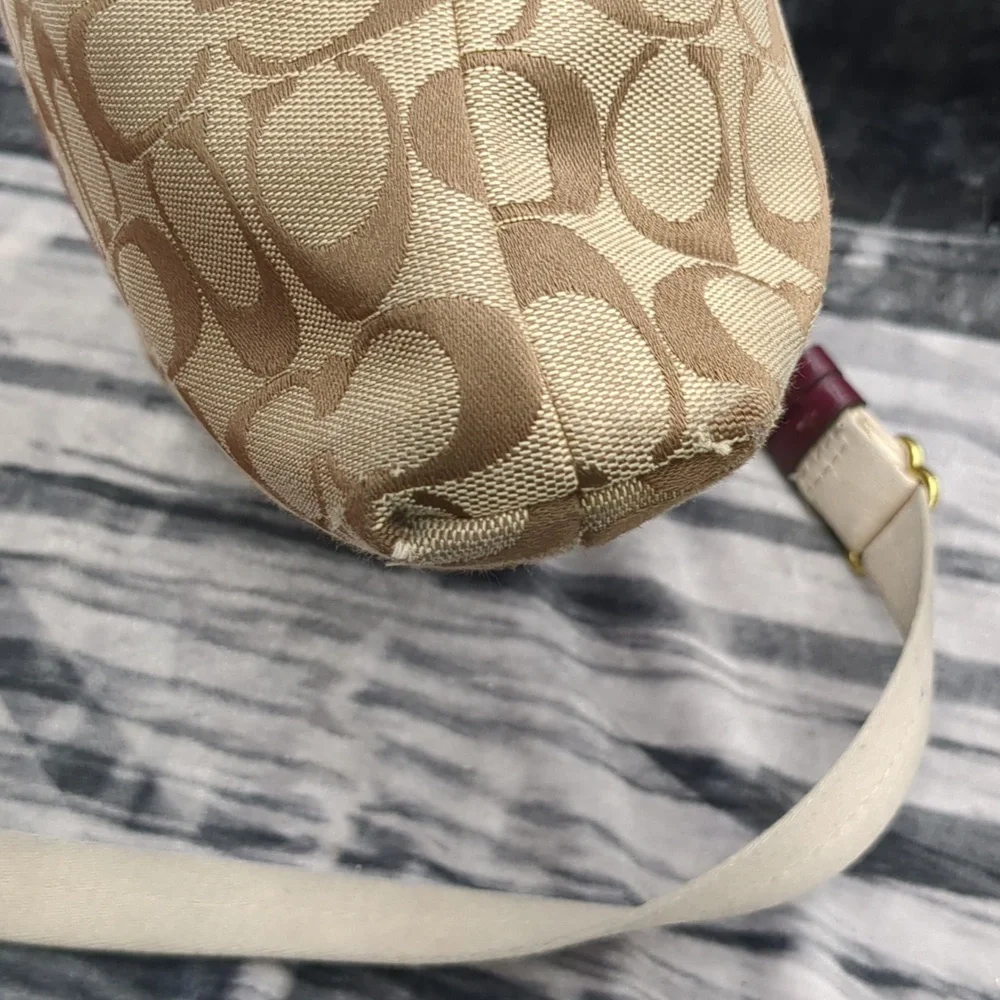 Coach Signature Canvas Tote